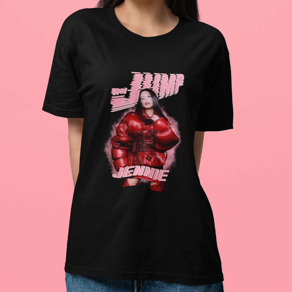 Camiseta Básica Blackpink Jump Jennie – Saoko
