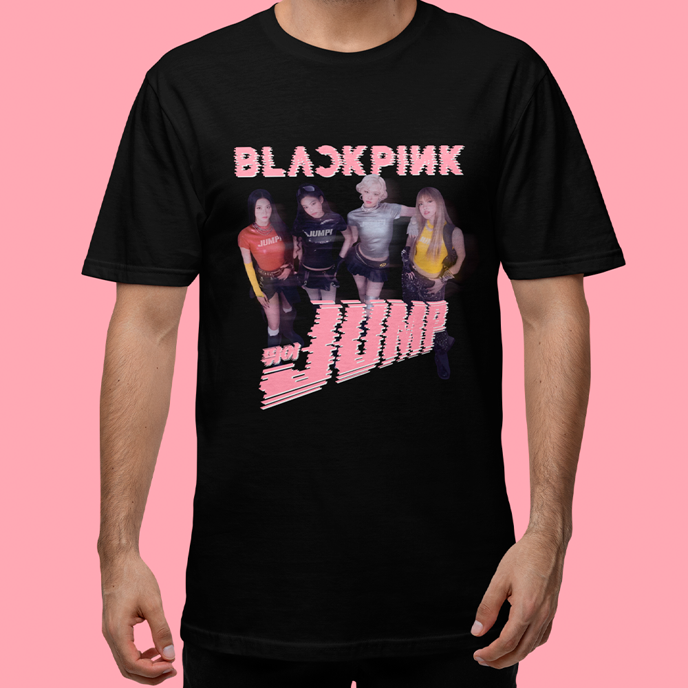 BLACKPINK Tシャツ Camiseta Básica Blackpink Jump OT4 – Saoko