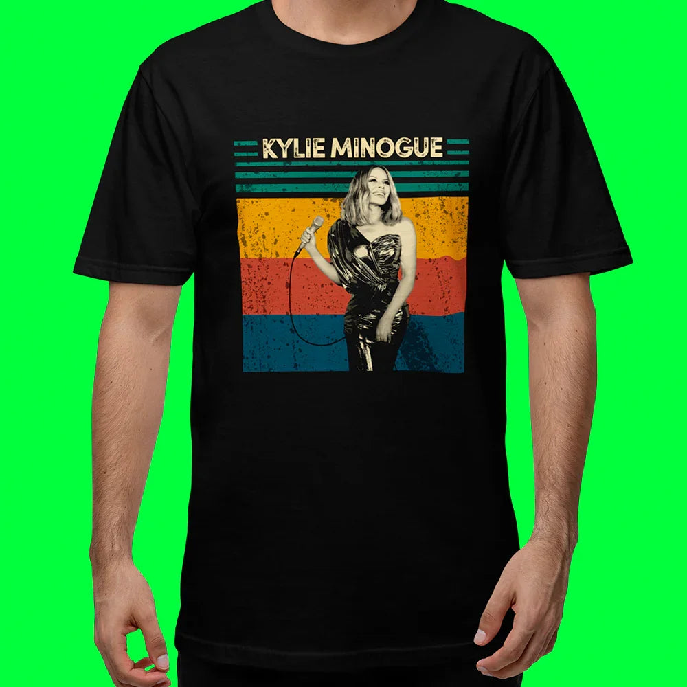 Camiseta Básica Kylie Minogue Colour