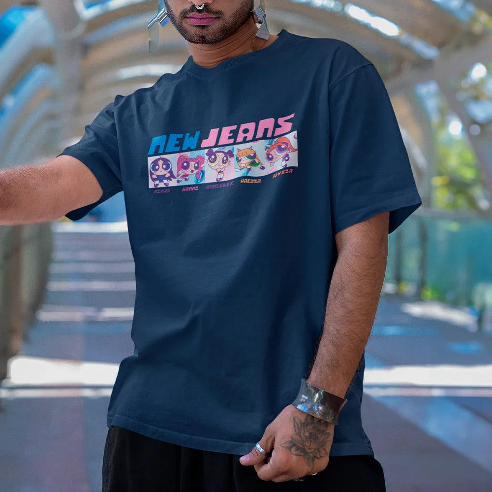 NewJeans ダニエル Tシャツ get up Camiseta Básica NewJeans Get Up Album – Saoko