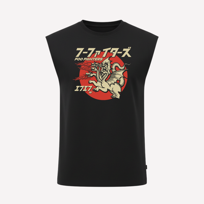 Regata Oversized Foo Fighters Japanese Dragon