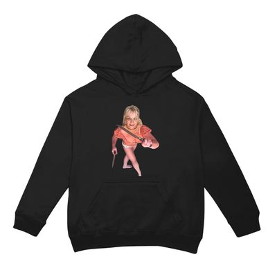 Moletom Canguru Britney Spears Halloween OMG - Preto