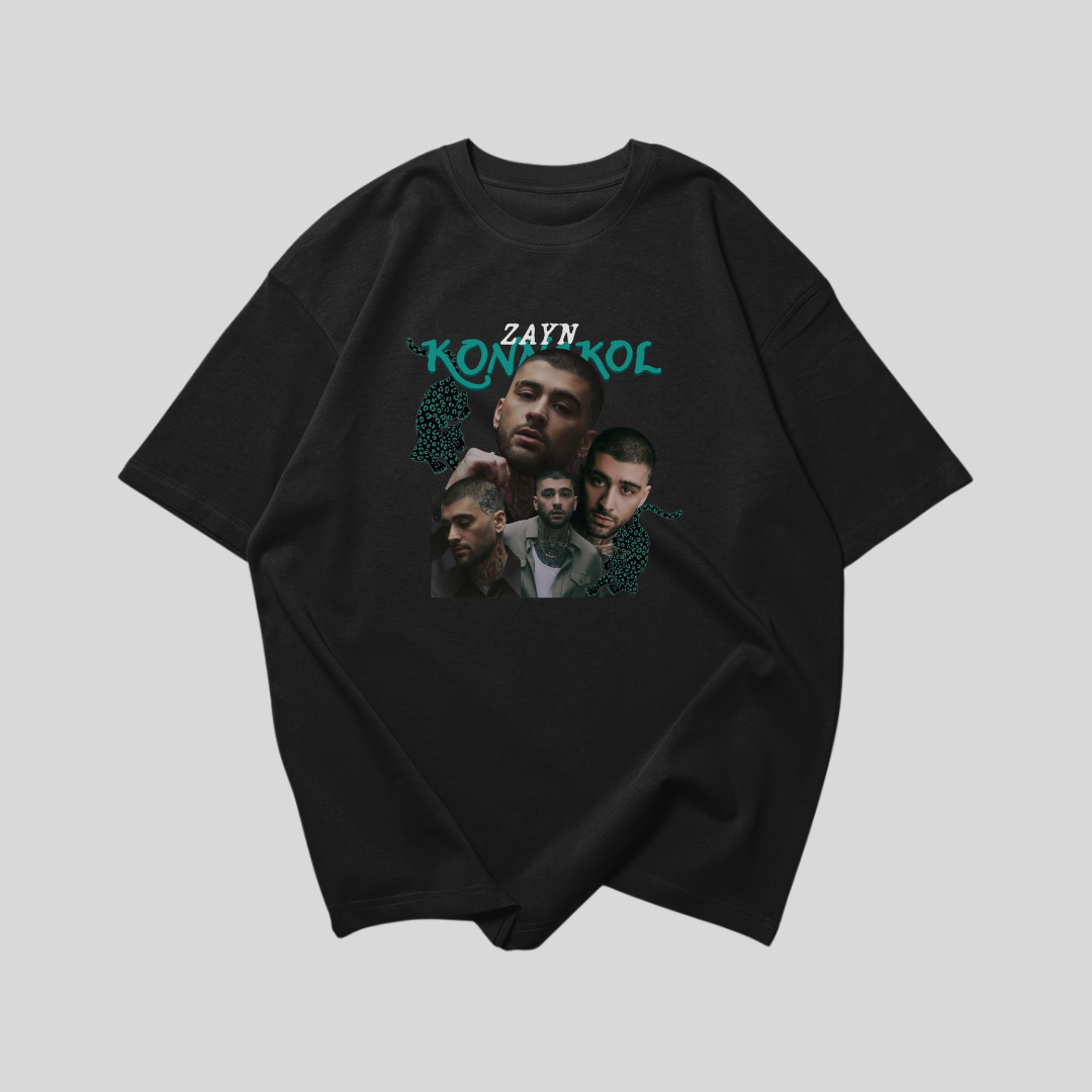 Camiseta Oversized Zayn Malik Elements Album