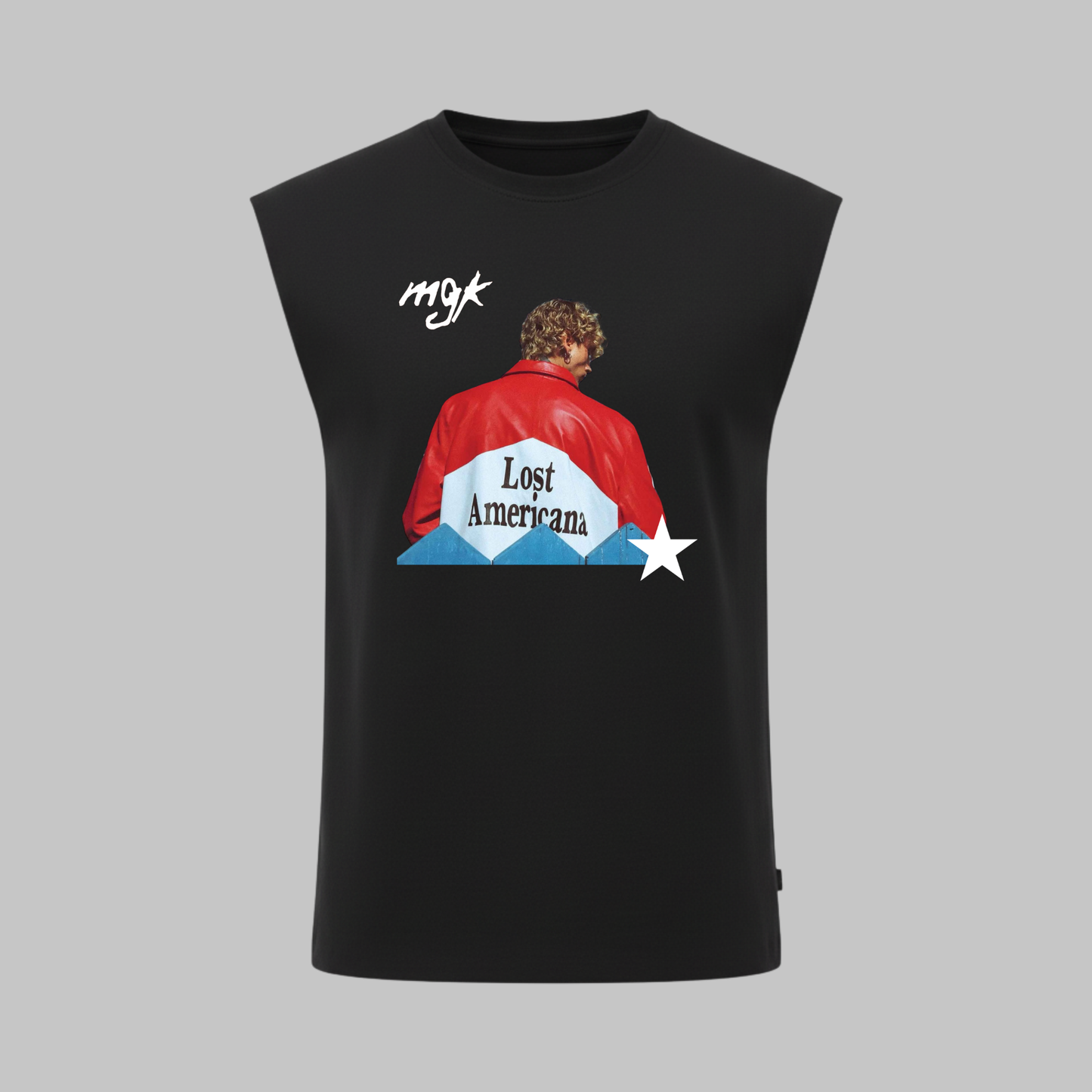 Regata Oversized Machine Gun Kelly Lost Americana Photo