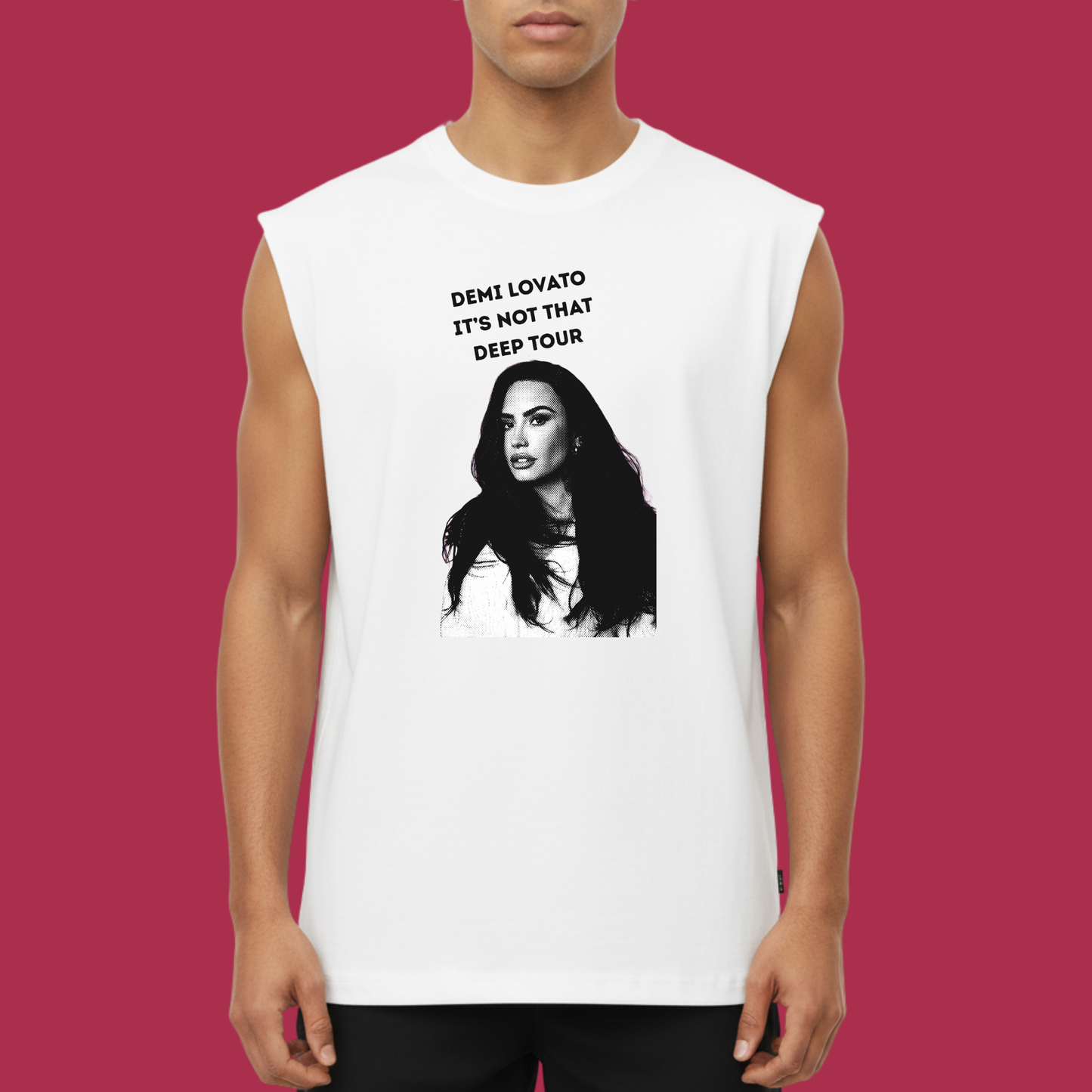 Regata Oversized Demi Lovato Halftone