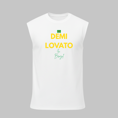 Regata Oversized Demi Lovato In Brazil