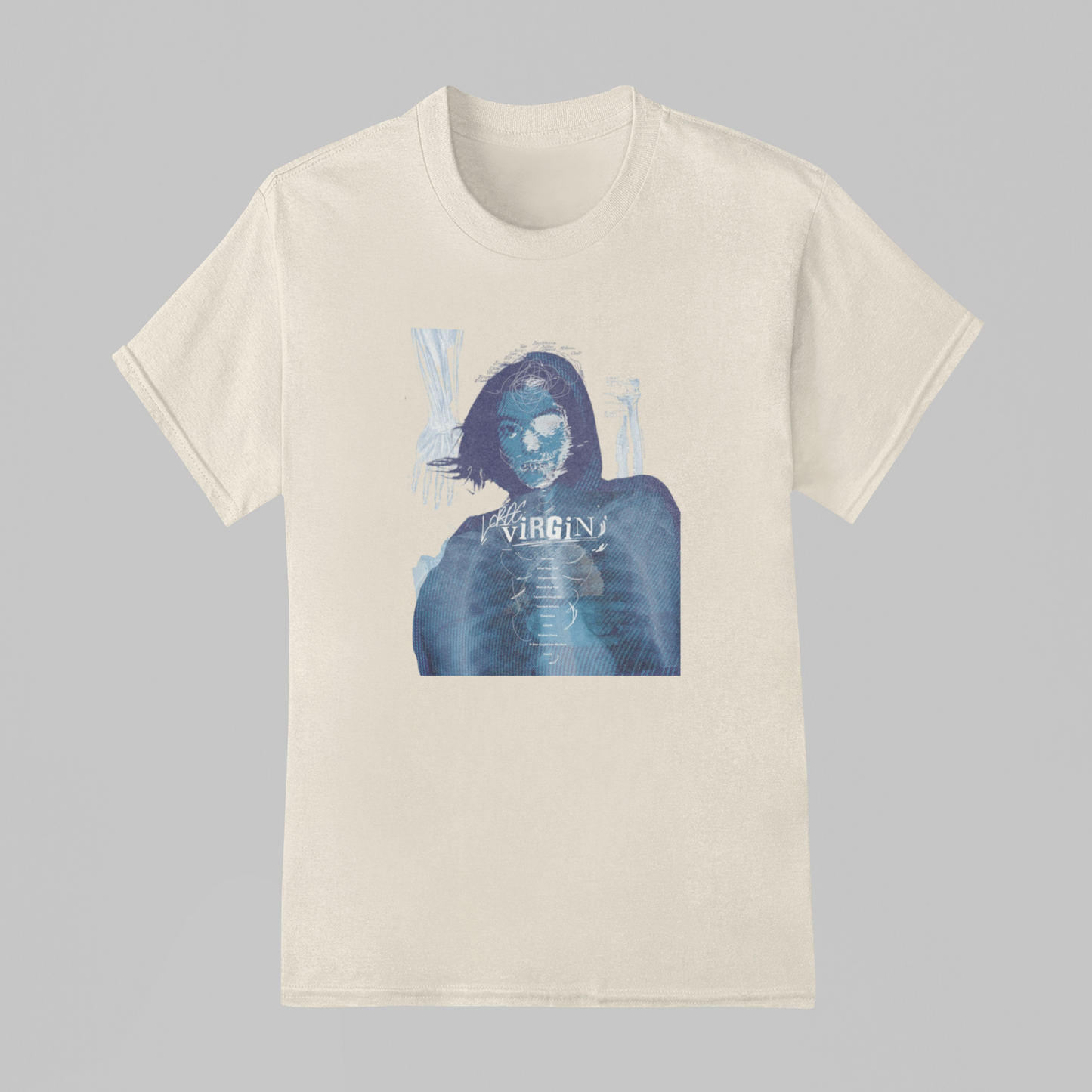 Camiseta Básica Lorde Virgin Album Poster Design