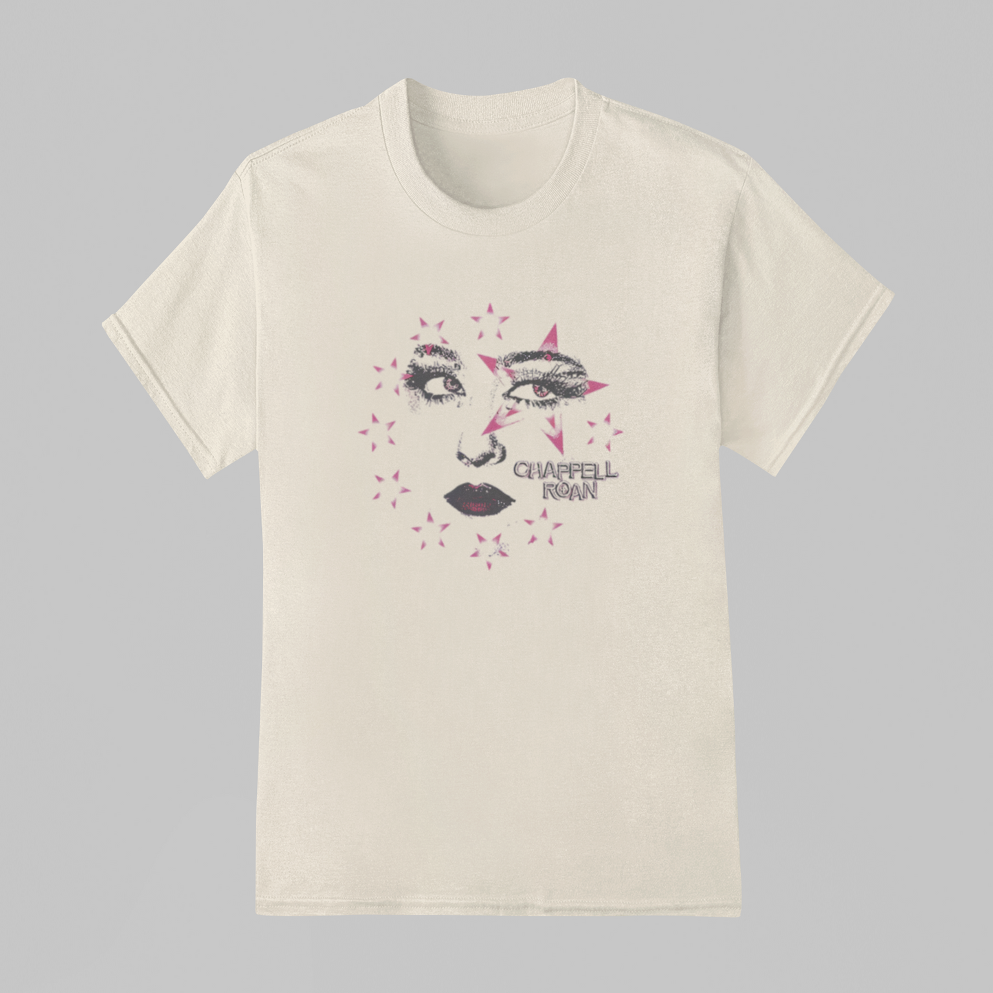 Camiseta Básica Chappell Roan Eyes Star