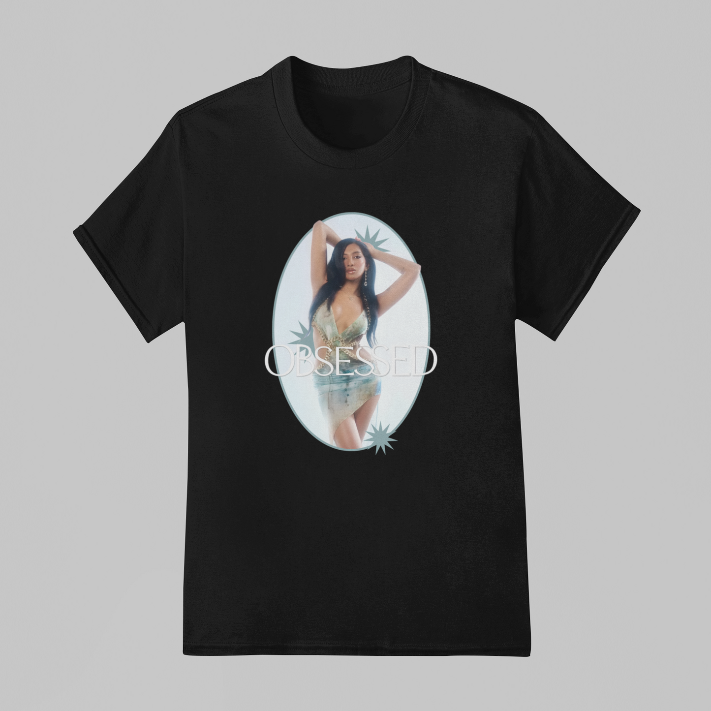 Camiseta Básica Katseye Lara Obsessed