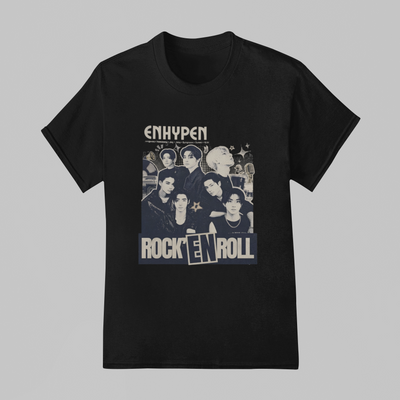 Camiseta Básica Enhypen RockENRoll