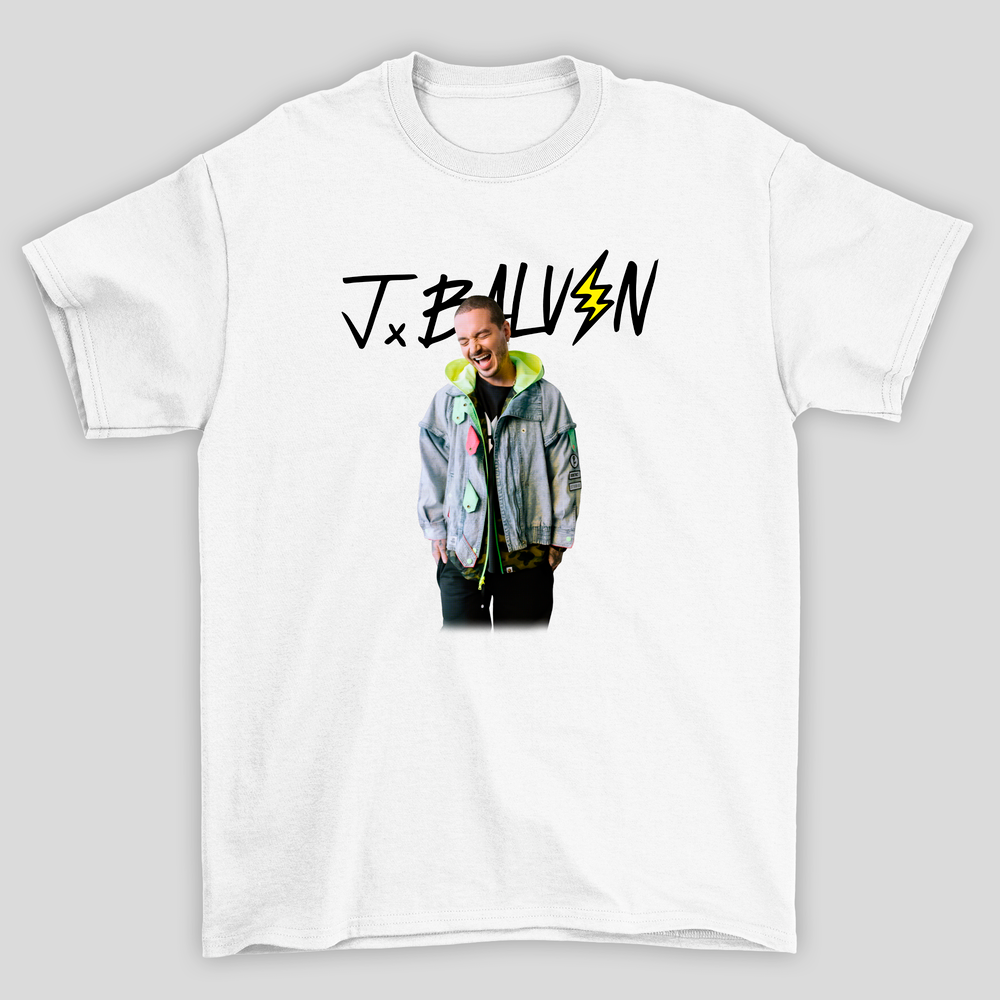 Camiseta Básica J Balvin Smilling
