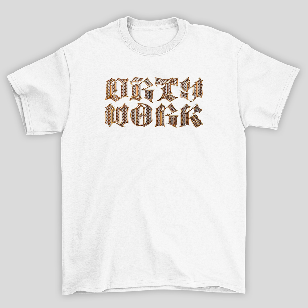 Camiseta Básica Aespa Dirty Work Logo