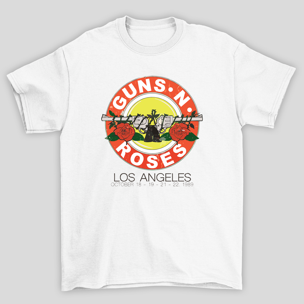 Camiseta Básica Guns N' Roses Los Angeles