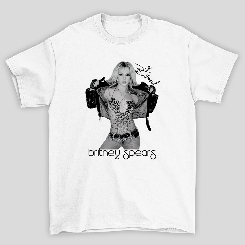 Camiseta Básica Britney Spears Signature