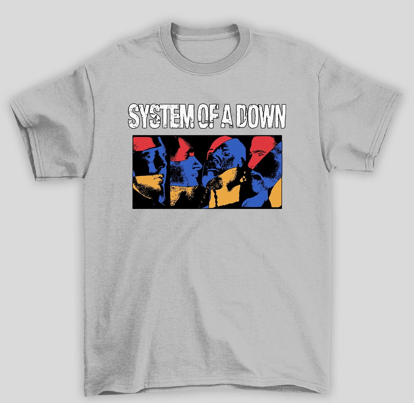 Camiseta Básica System Of A Down S.O.A.D