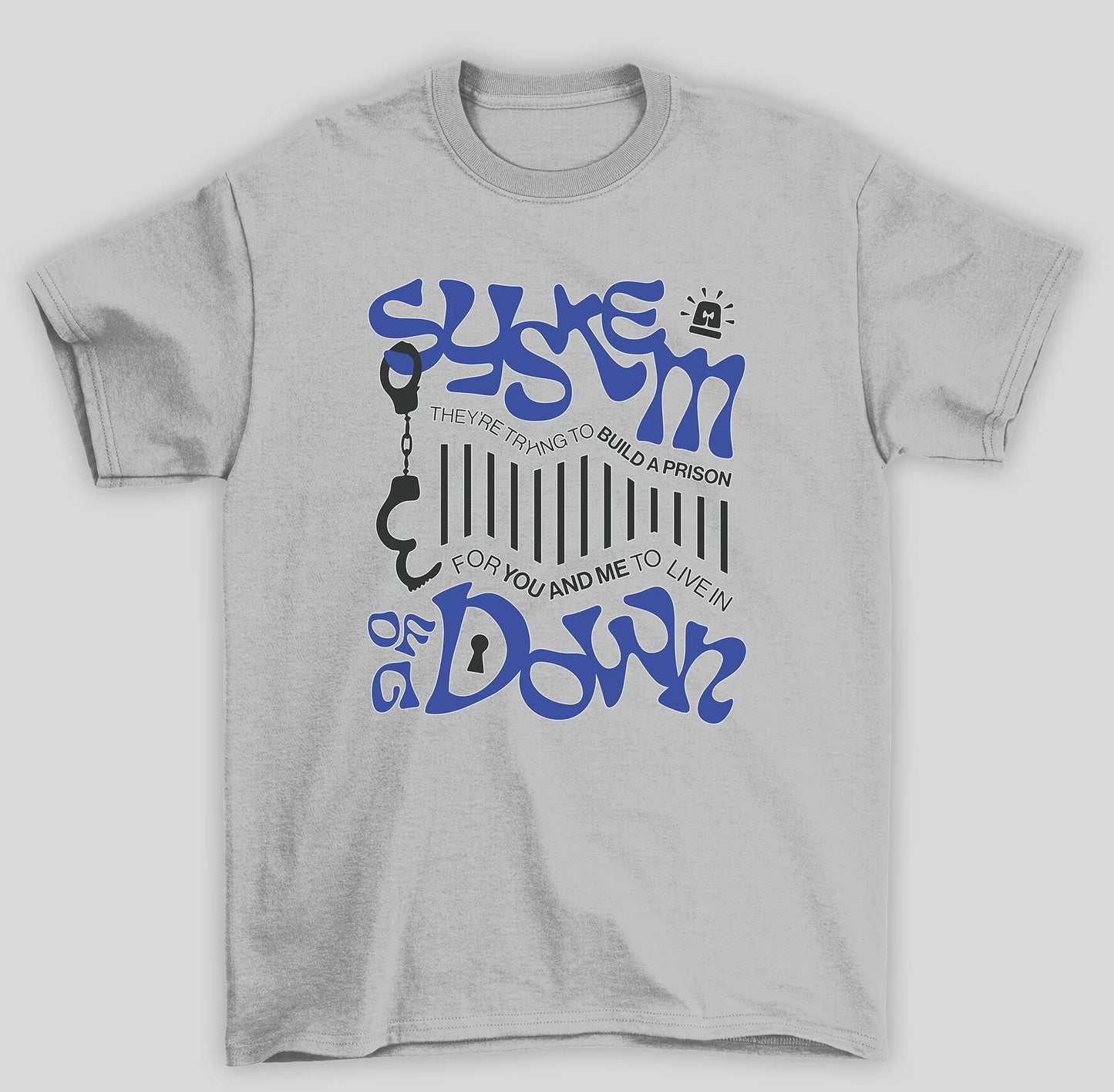 Camiseta Básica System Of A Down Build A Prison