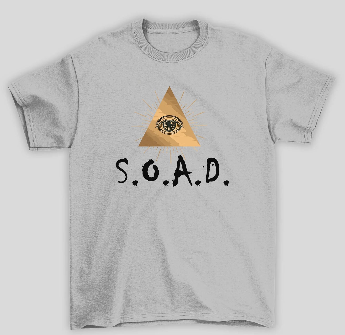 Camiseta Básica System Of A Down Illuminatti