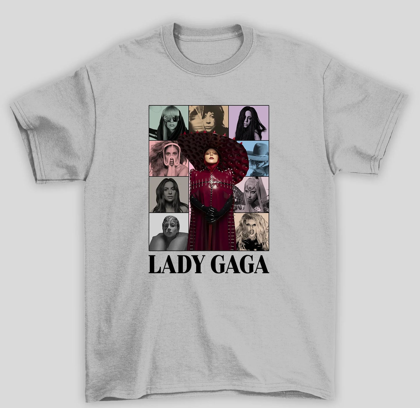 Camiseta Básica Lady Gaga The Eras