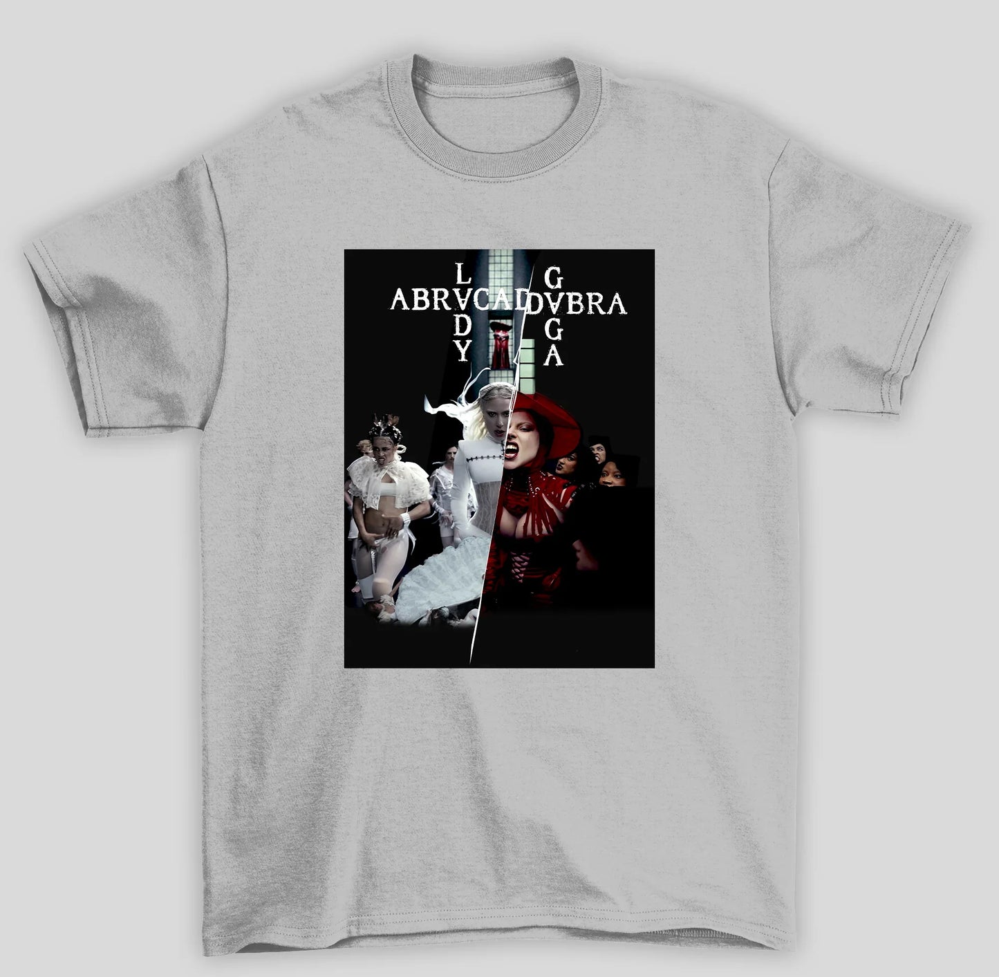Camiseta Básica Lady Gaga Abracadabra MV