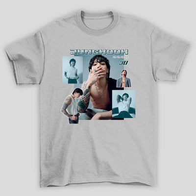 Camiseta Básica BTS Jungkook Style Graphic
