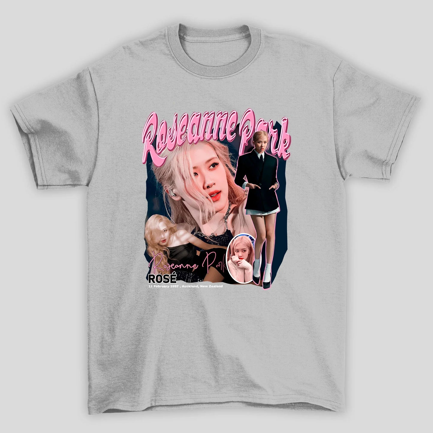 Camiseta Básica Blackpink Roseanne Park