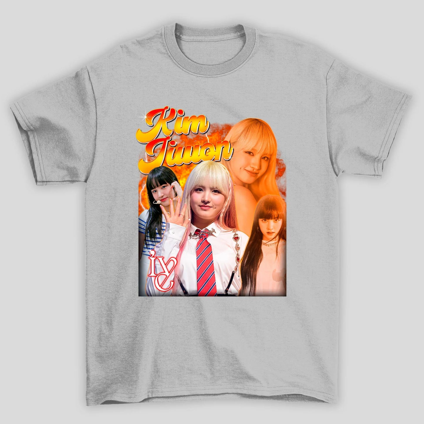 Camiseta Básica Ive Kim Jiwon