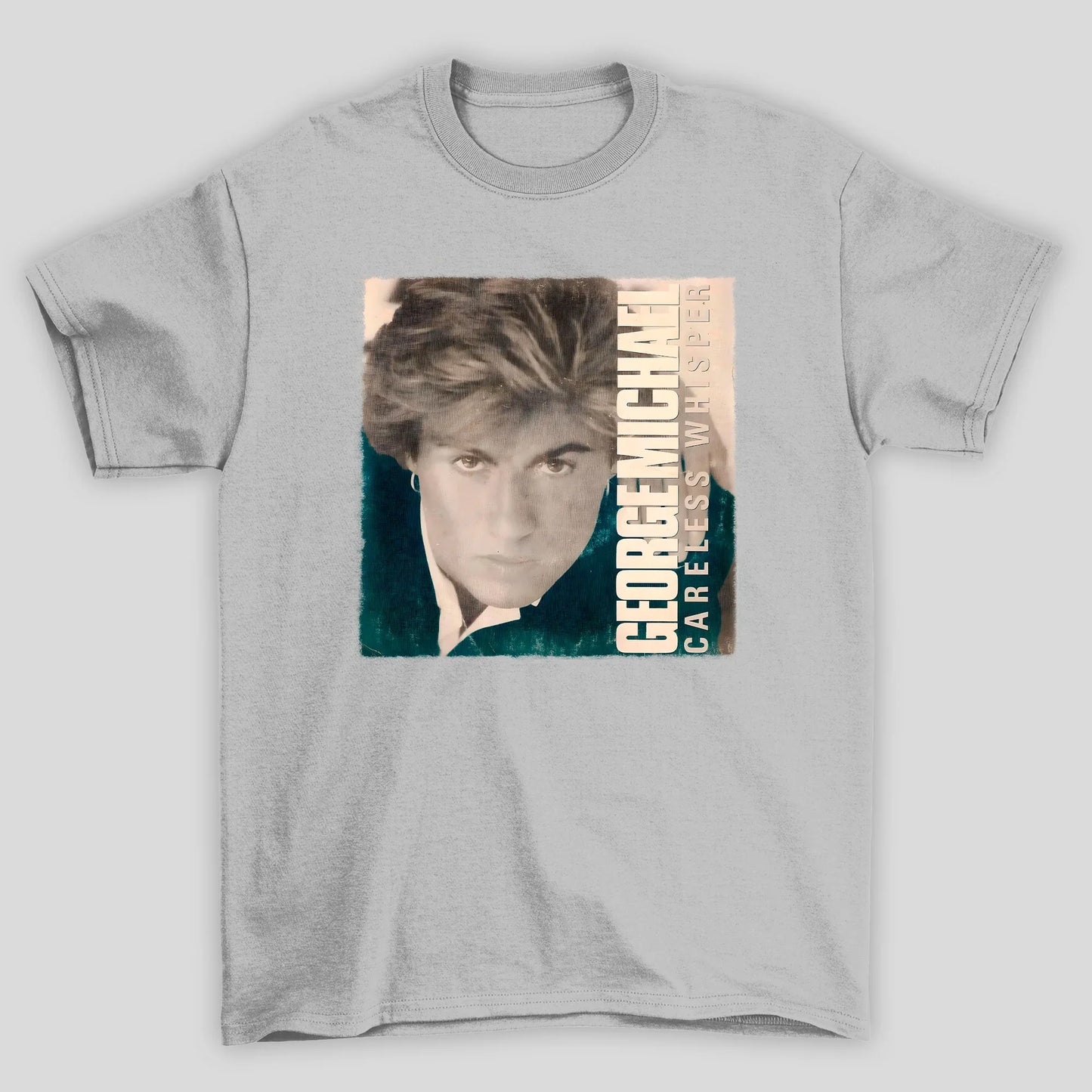 Camiseta Básica George Michael Capa Vinil Careless Whisper