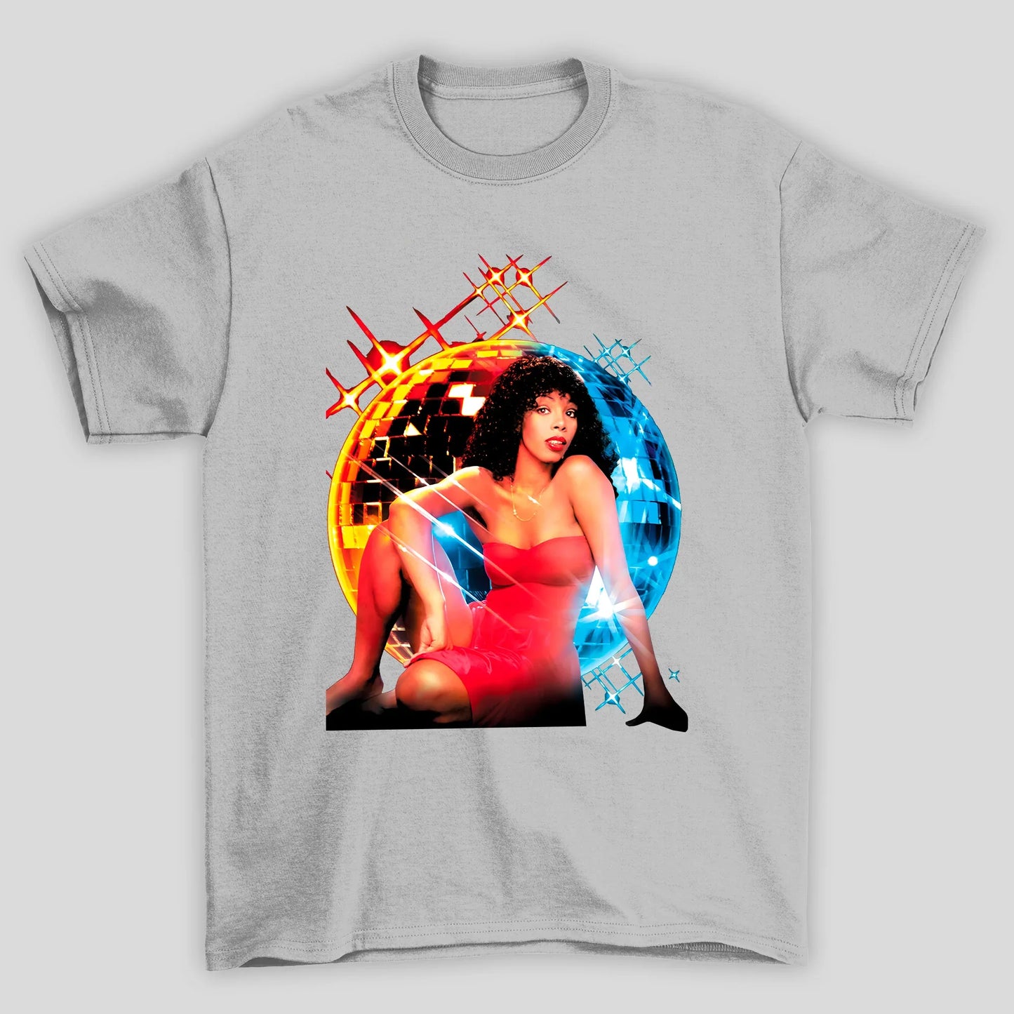 Camiseta Básica Foto Globo Donna Summer