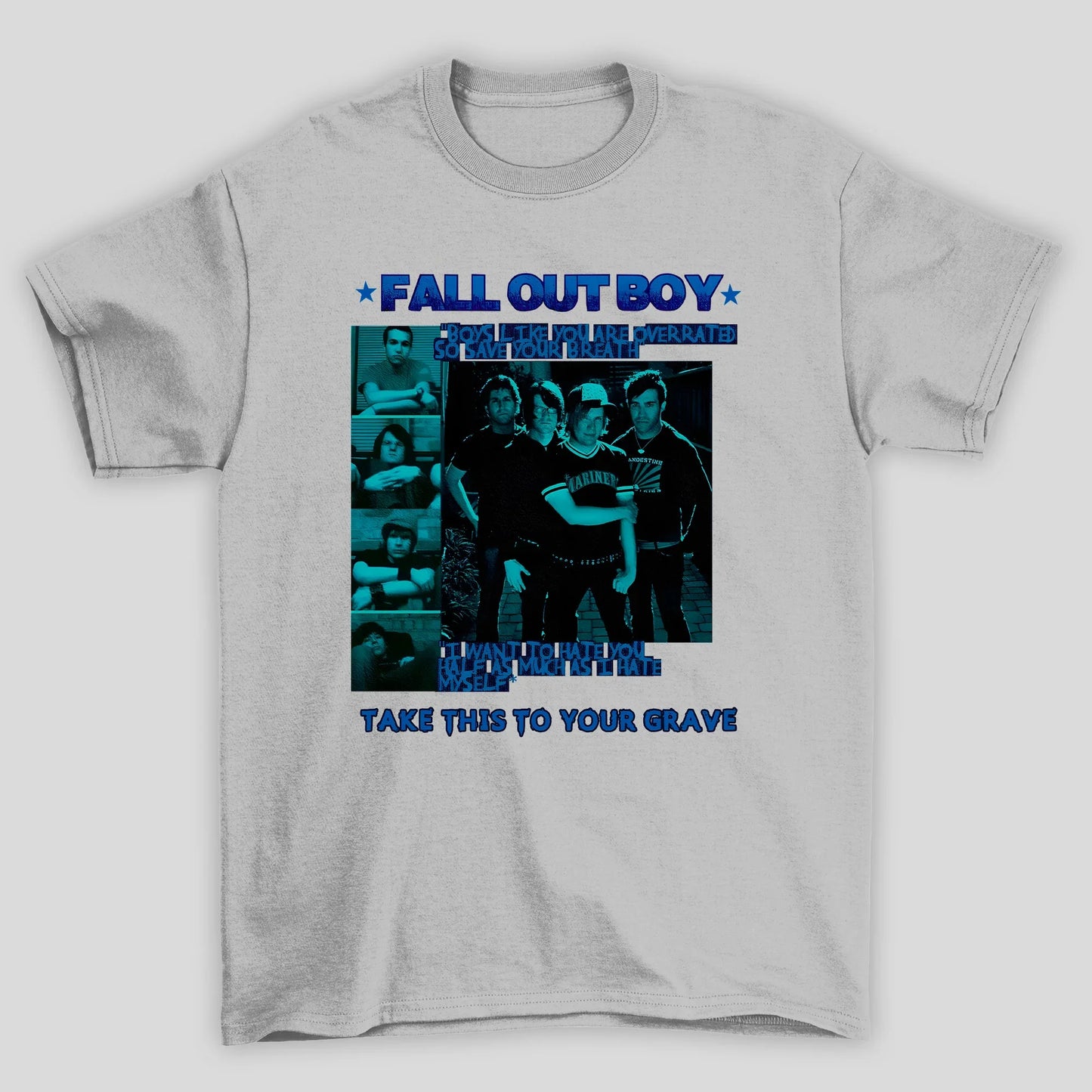 Camiseta Básica Take This To Your Grave Fall Out Boy