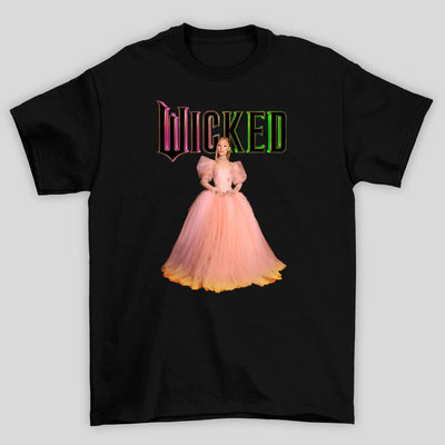 Camiseta Básica Ariana Grande Wicked- preto