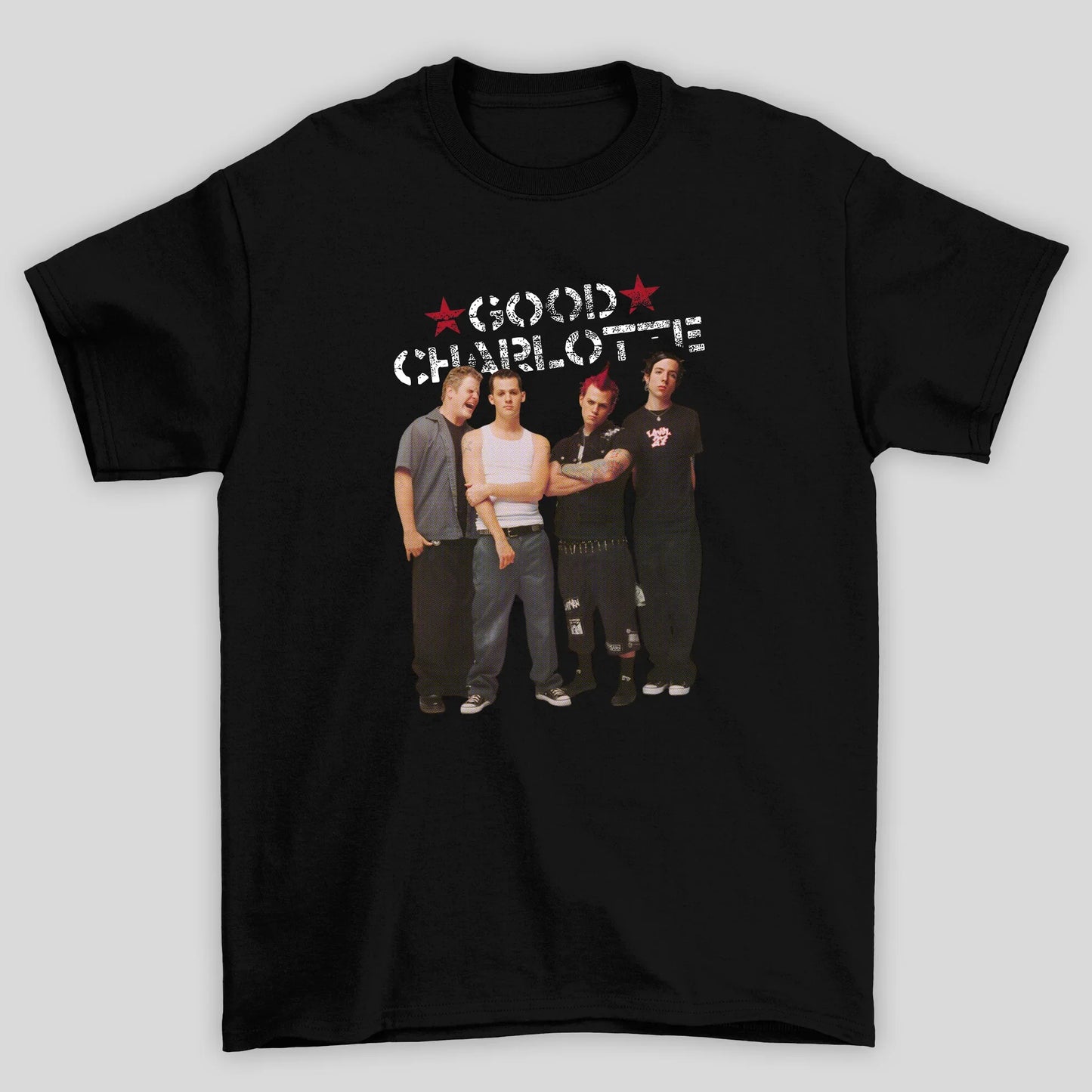 Camiseta Básica Good Charlotte Banda