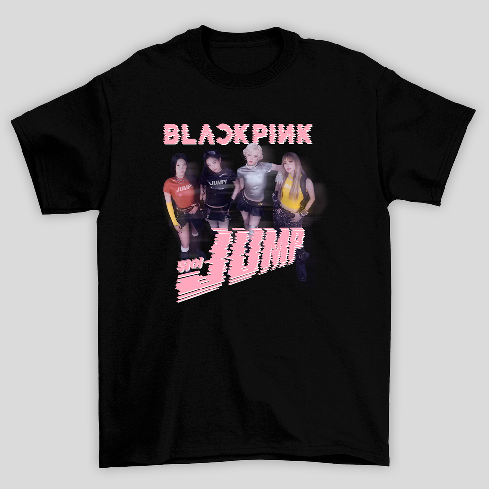 Camiseta Básica Blackpink Jump OT4