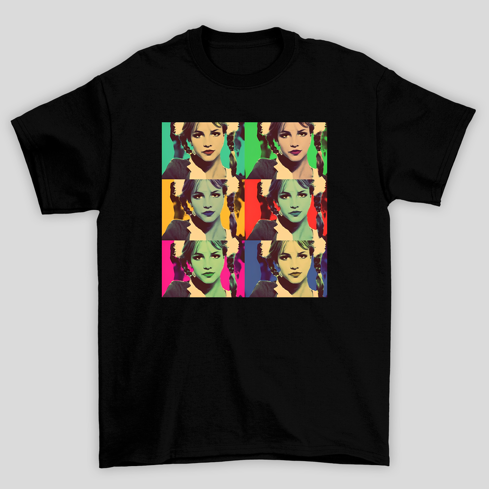 Camiseta Básica Britney Spears Baby One More Time Pop Art