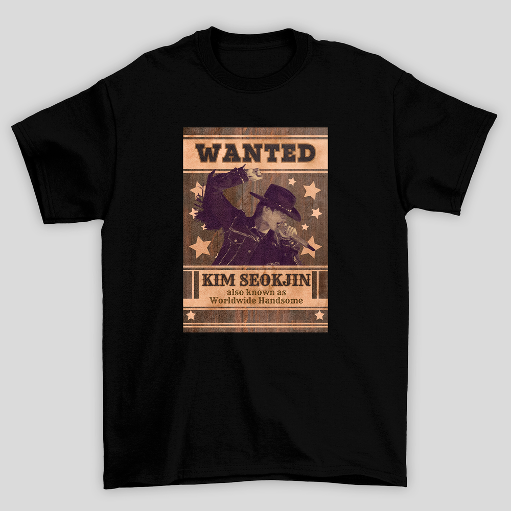 Camiseta Básica BTS Wanted