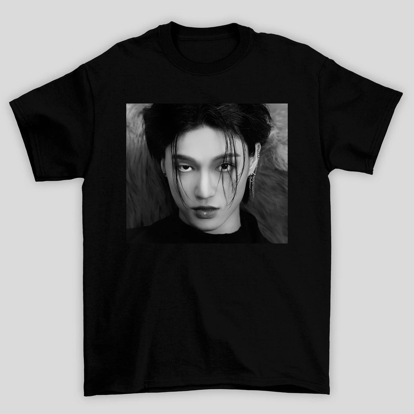 Camiseta Básica Ateez Wooyoung Photo