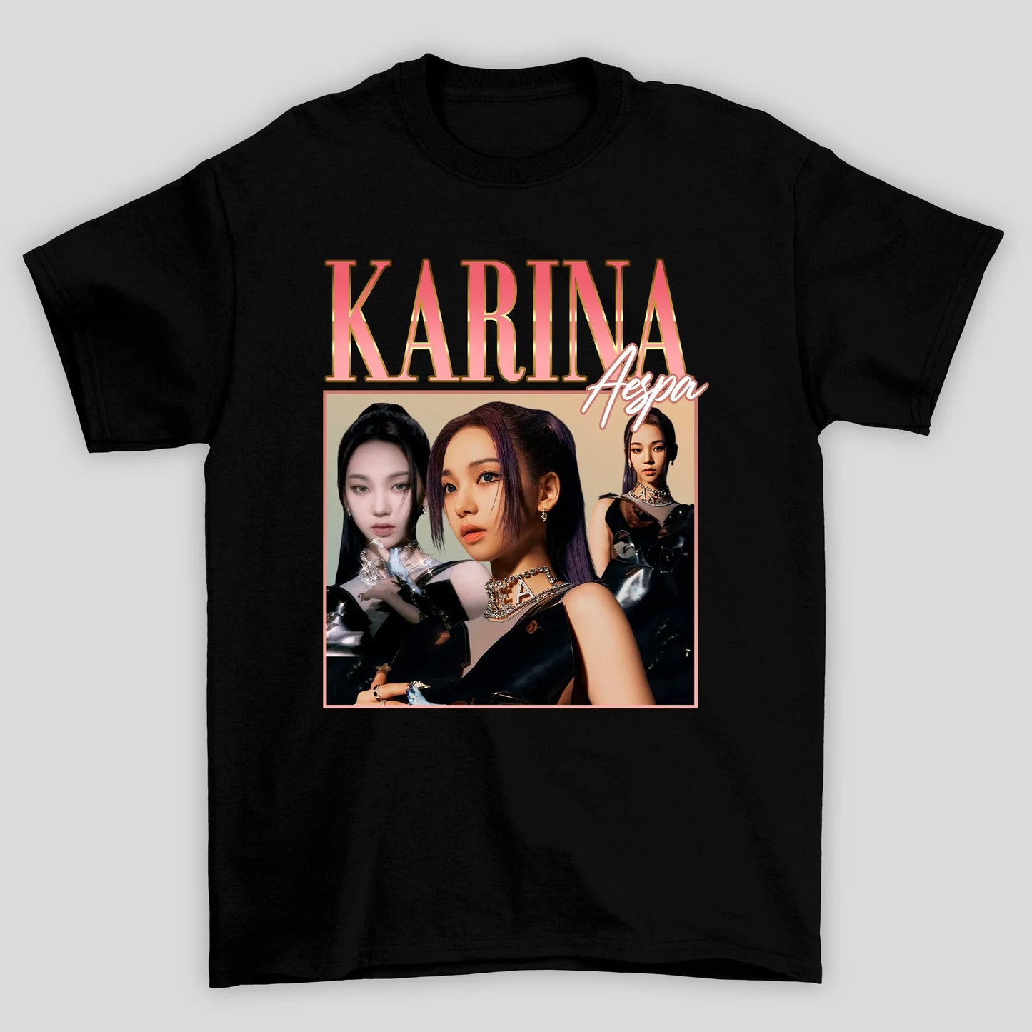 Camiseta Básica Aespa Karina Graphic