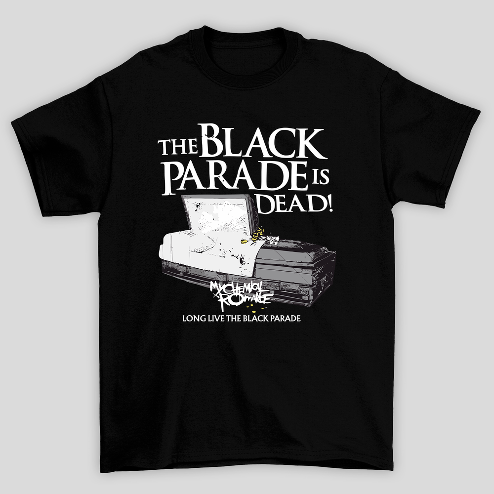 Camiseta Básica My Chemical Romance Black Paradise Is Dead