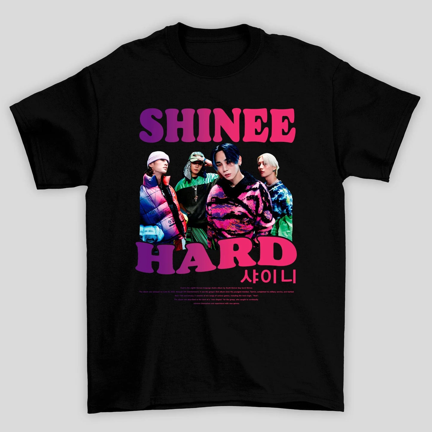 Camiseta Básica Taemin Shinee Hard