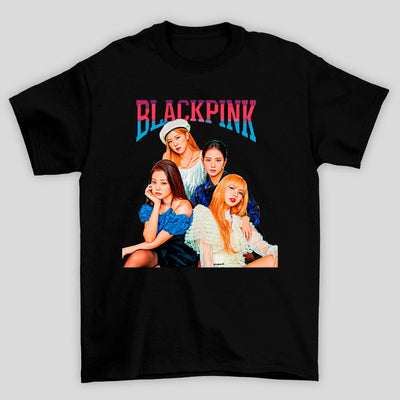 Camiseta Básica Blackpink Grupo Kpop