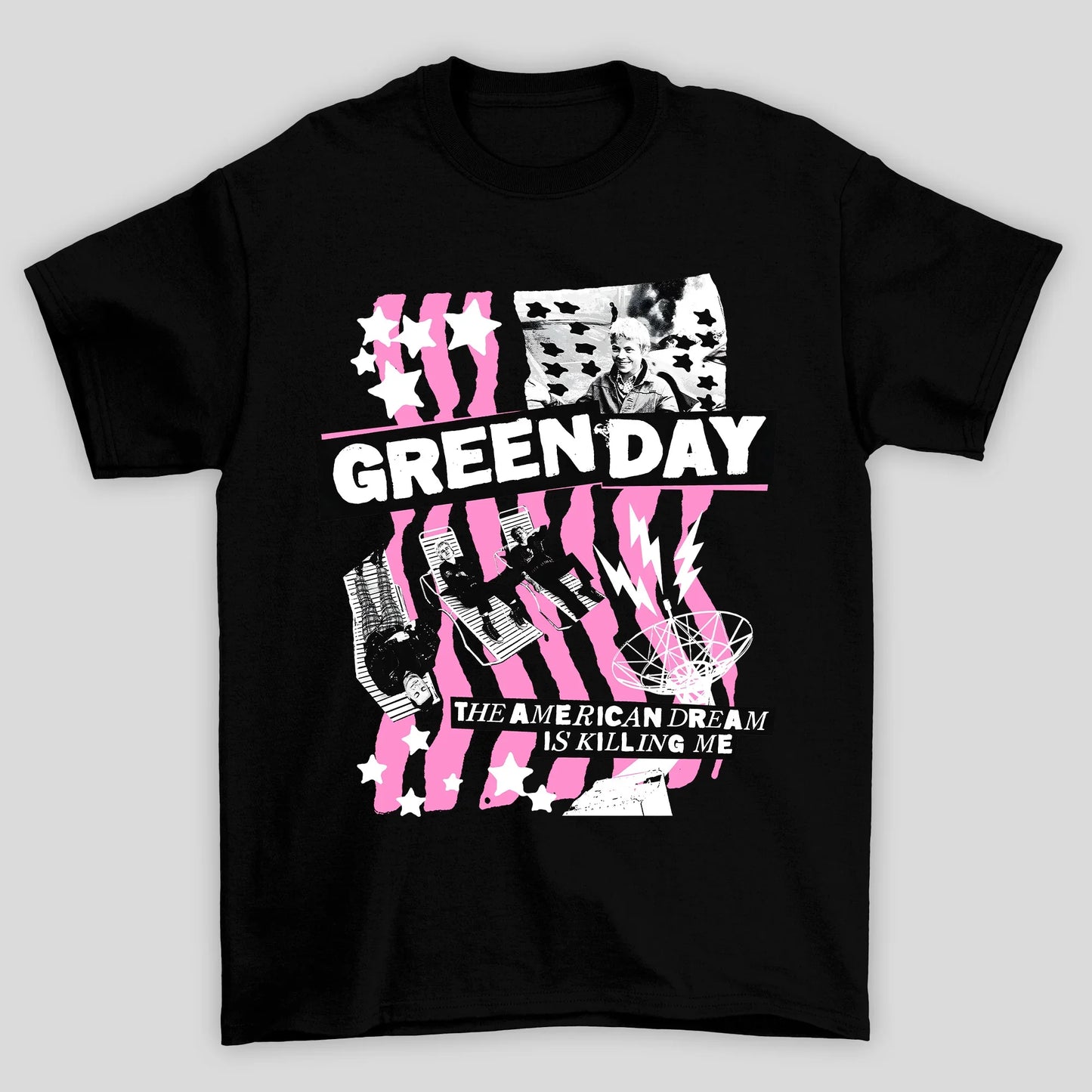 Camiseta Básica The American Dream Green Day