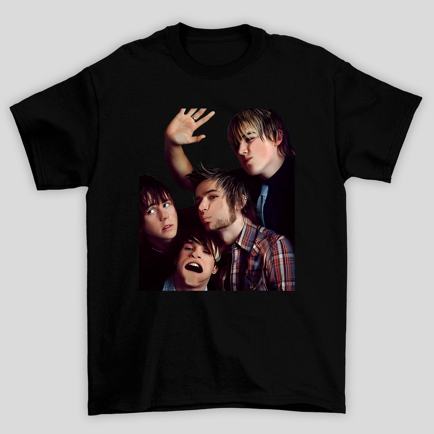 Camiseta Básica McFLY Integrantes Foto