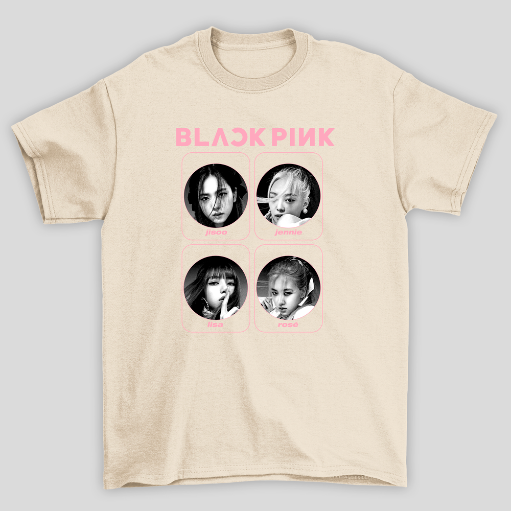 Camiseta Básica Blackpink Members