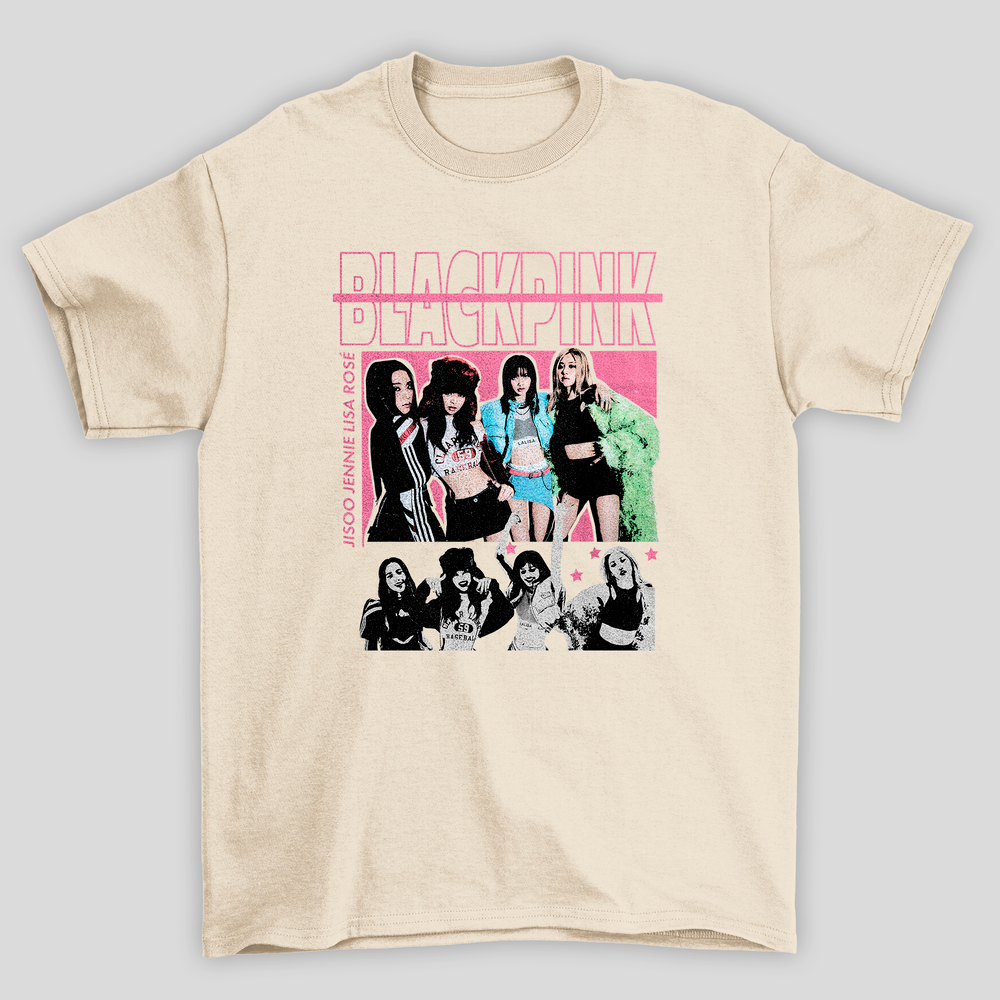 Camiseta Básica Blackpink Stars