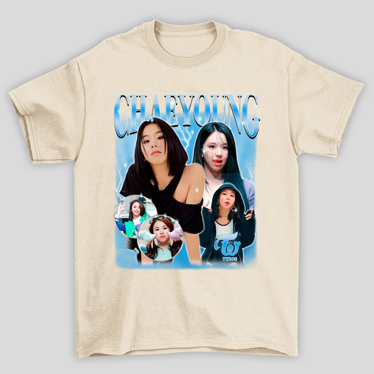 Camiseta Básica Twice Chaeyoung Graphic