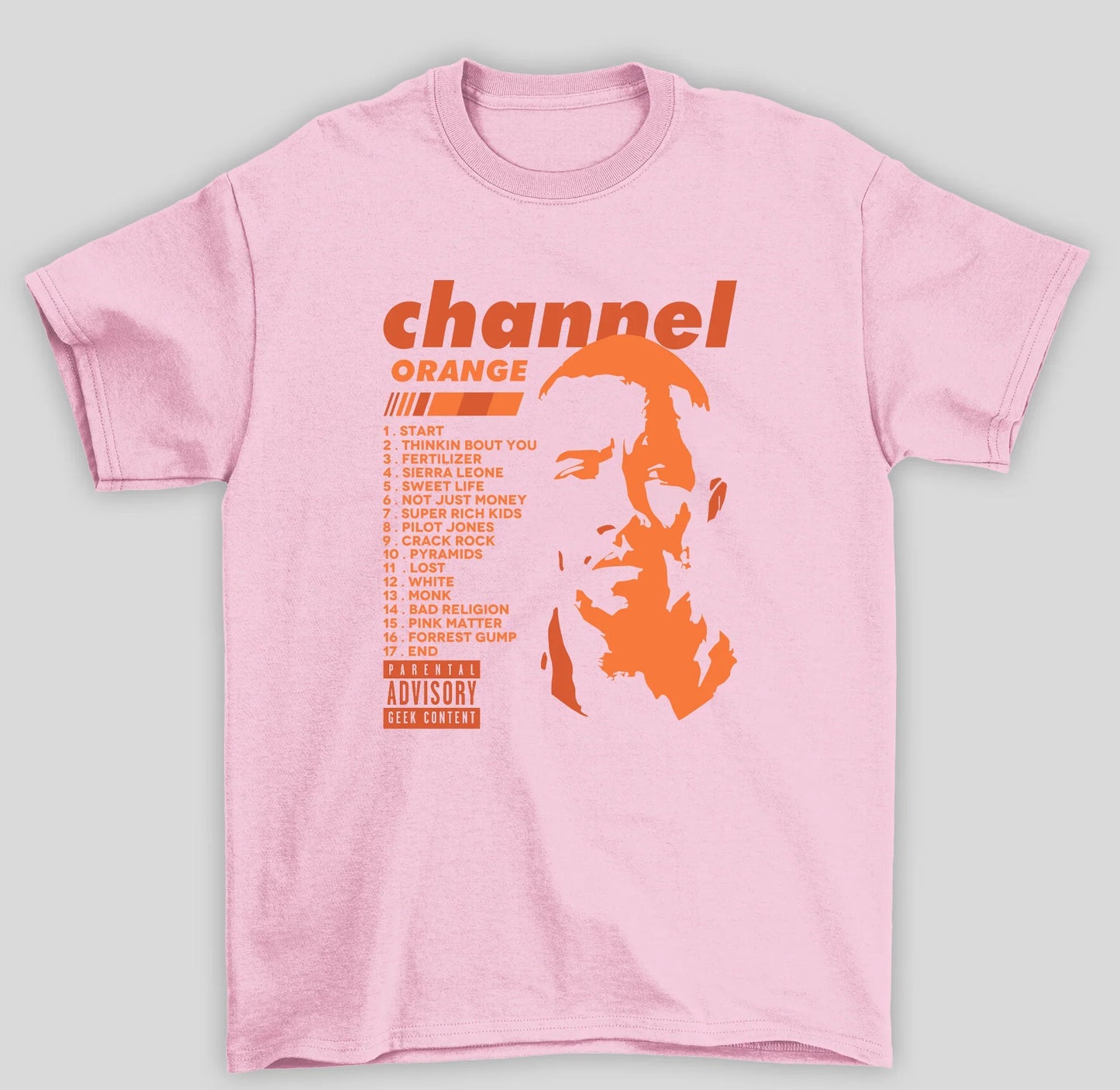 Camiseta Básica Frank Ocean Orange