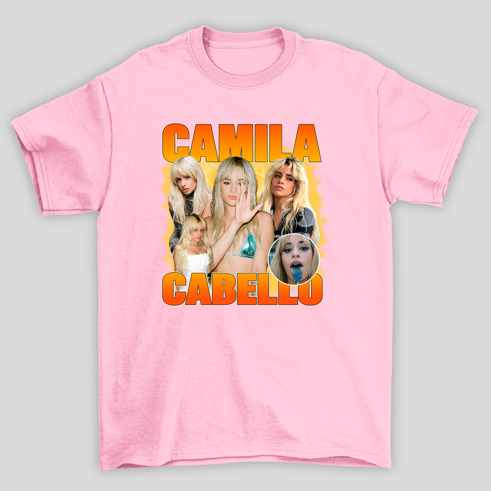 Camiseta Básica Camila Cabello Blond