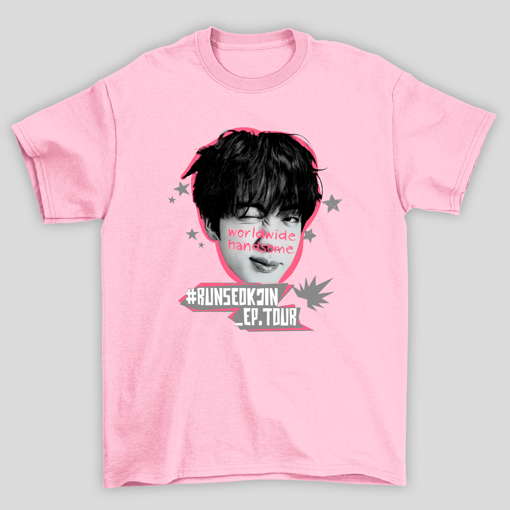 Camiseta Básica BTS Jin #Runseokjin