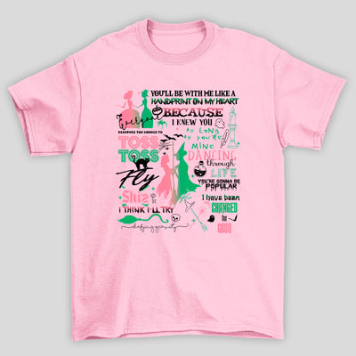 Camiseta Básica Wicked Letters