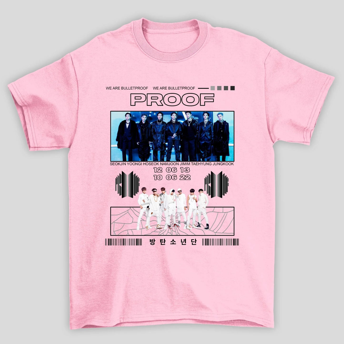 Camiseta Básica BTS Proof