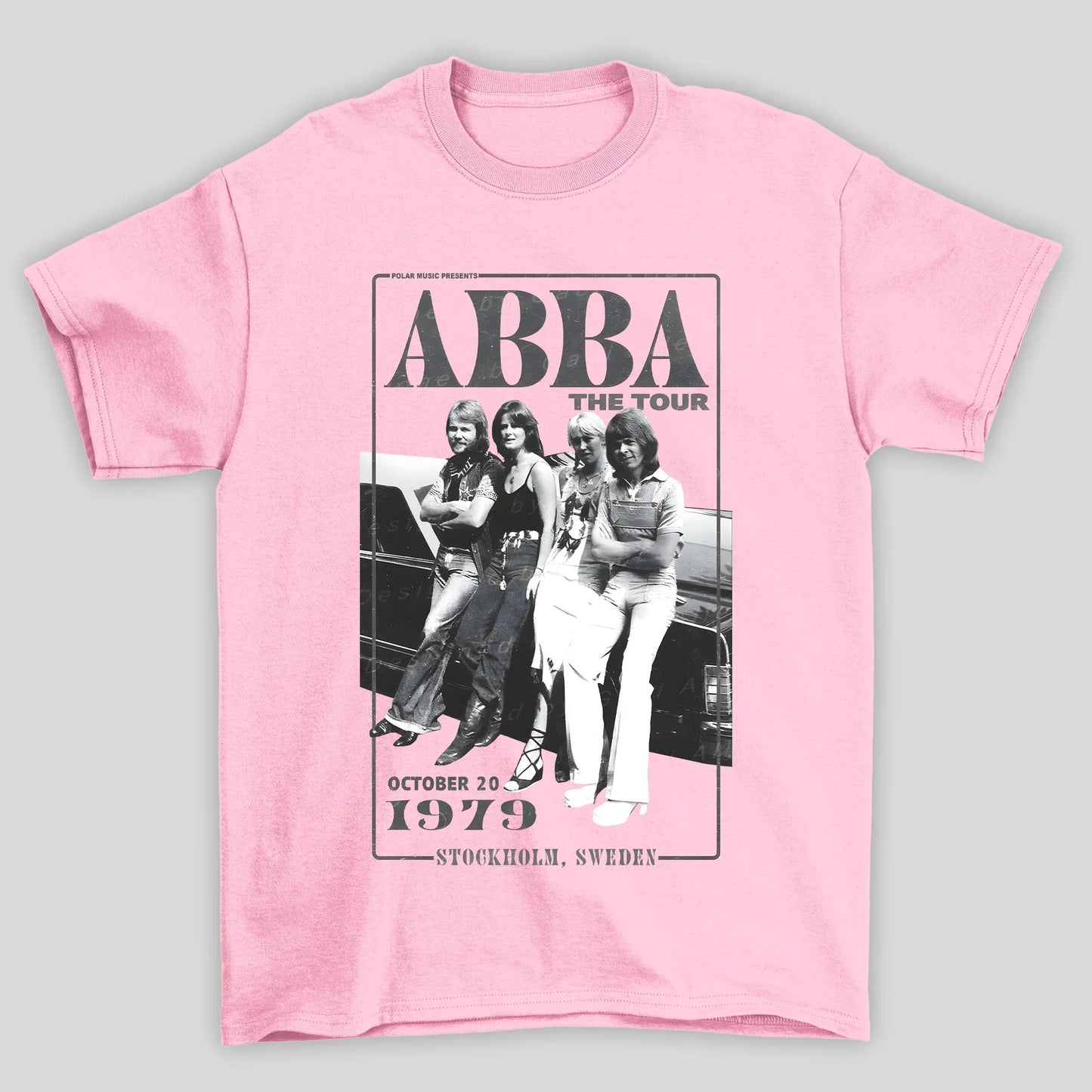 Camiseta Básica Preto e Branco Abba